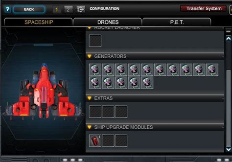 Ship Upgrade Modules .